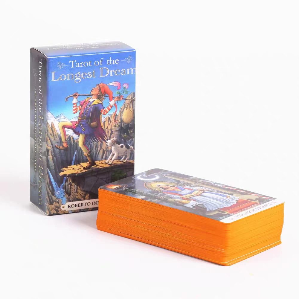 Tarot Deck With Guidebook - 78 Najdłuższych Kart Snów z Przewodnikiem,