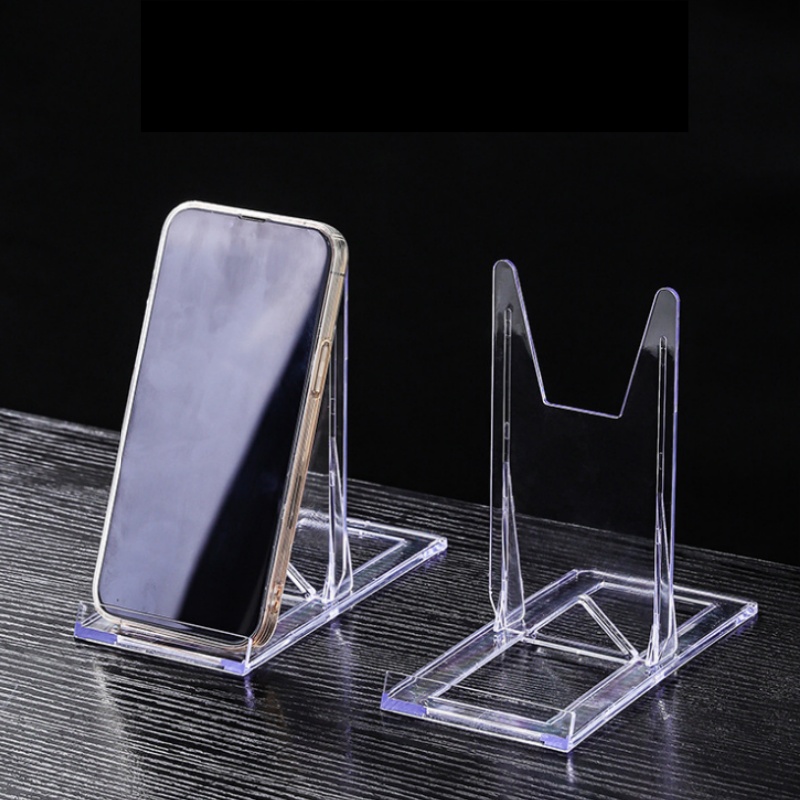 Clear Acrylic Book Stand Holder - 5/10 szt. przezroczystych, regulowanych stojaków akrylowych