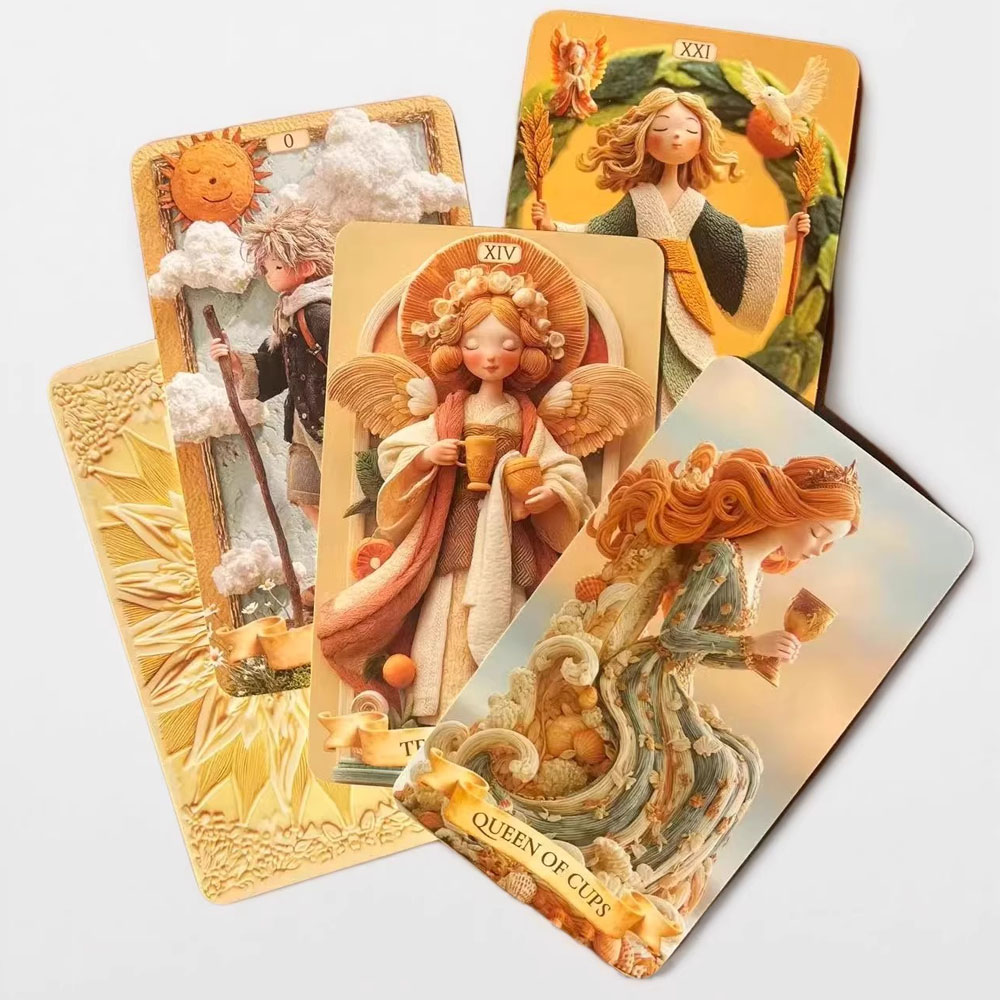 Zestaw 78 kart Tarota, 13x8 cm – Tarot Deck With Guidebook recenzja i cena