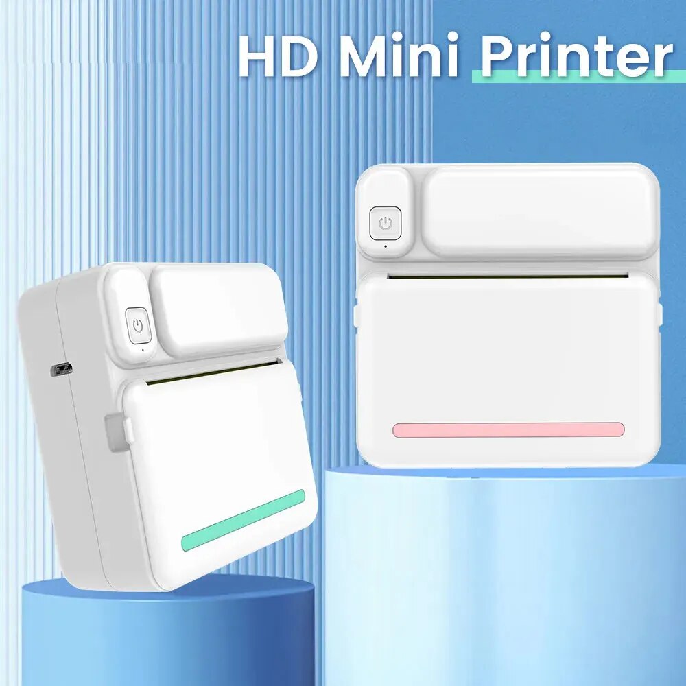 C19 MINI Print Przenośna druka – Mini Pocket Thermal Printer Paper Roll recenzja i cena