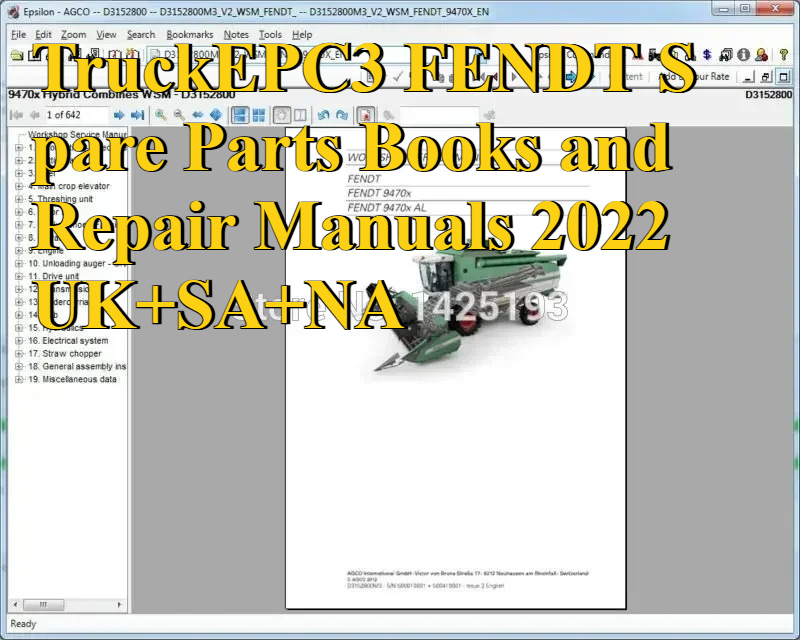 TruckEPC3 FENDT Książki z częś – Books recenzja i cena