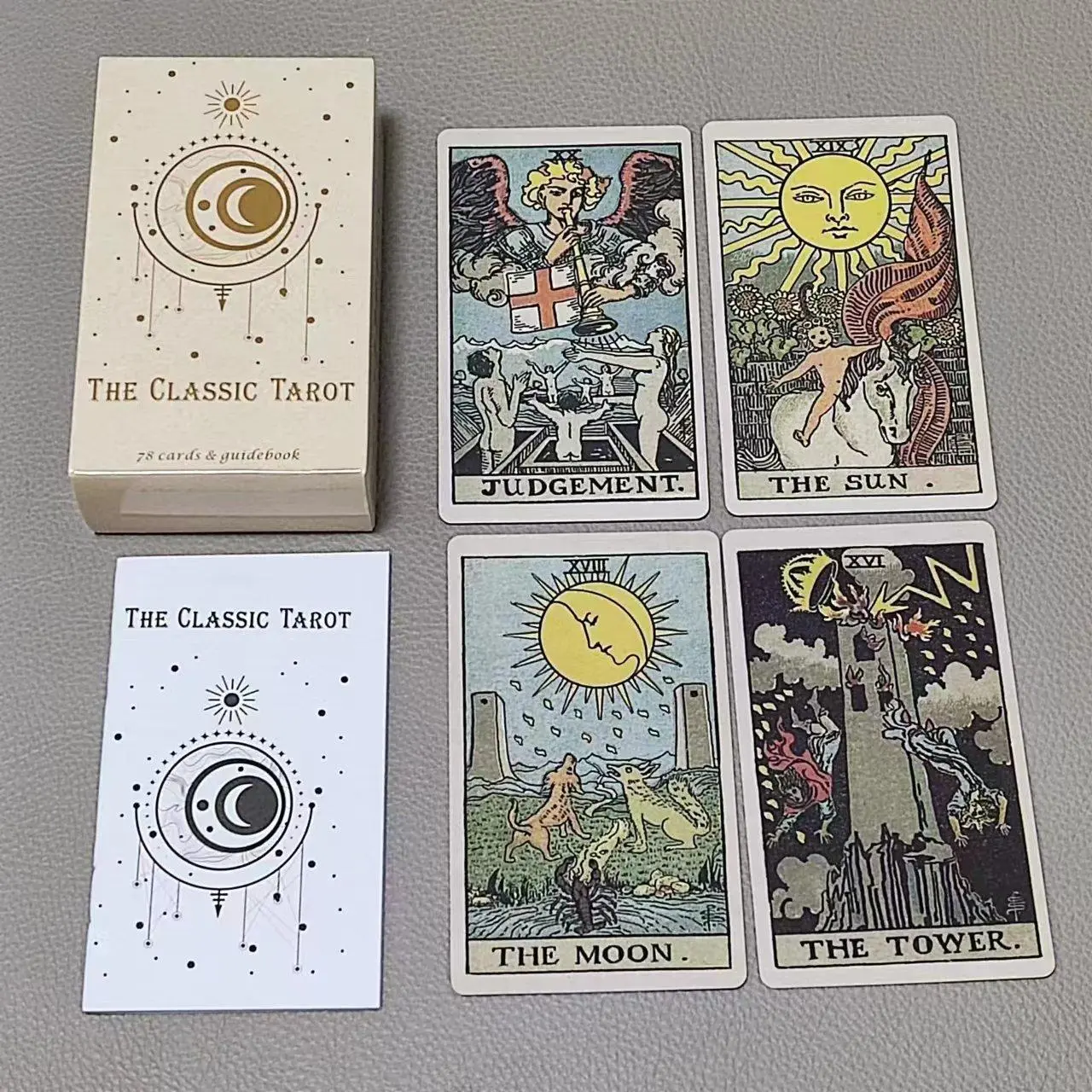 10.3*6cm klasyczne karty tarot – Tarot Deck With Guidebook recenzja i cena