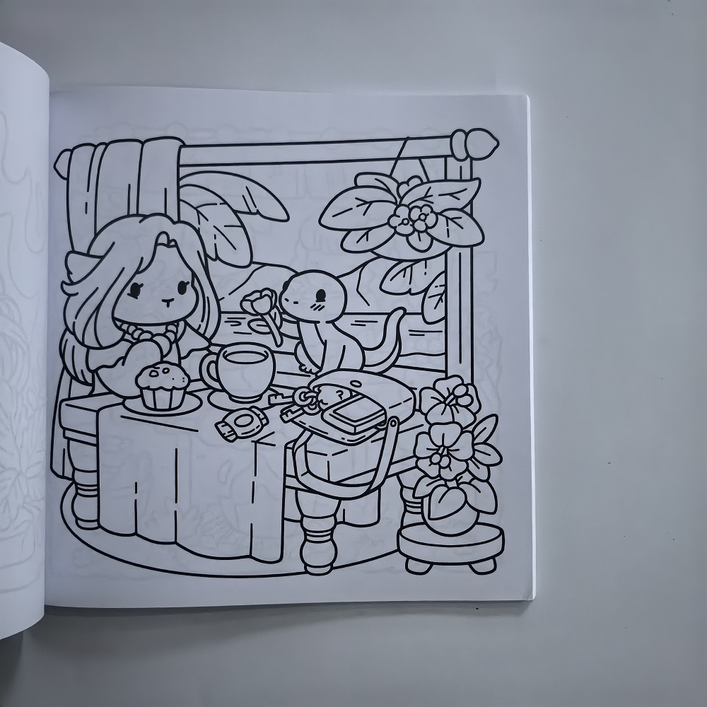 Kolorowanka dla dorosłych Cozy – Adult Coloring Book Stress Relief recenzja i cena