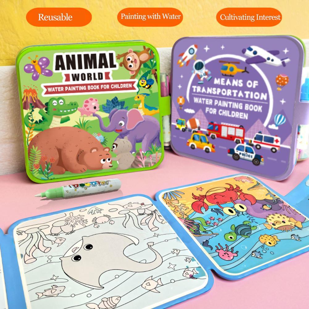 Składana książeczka do malowan – Reusable Water Magic Coloring Book recenzja i cena