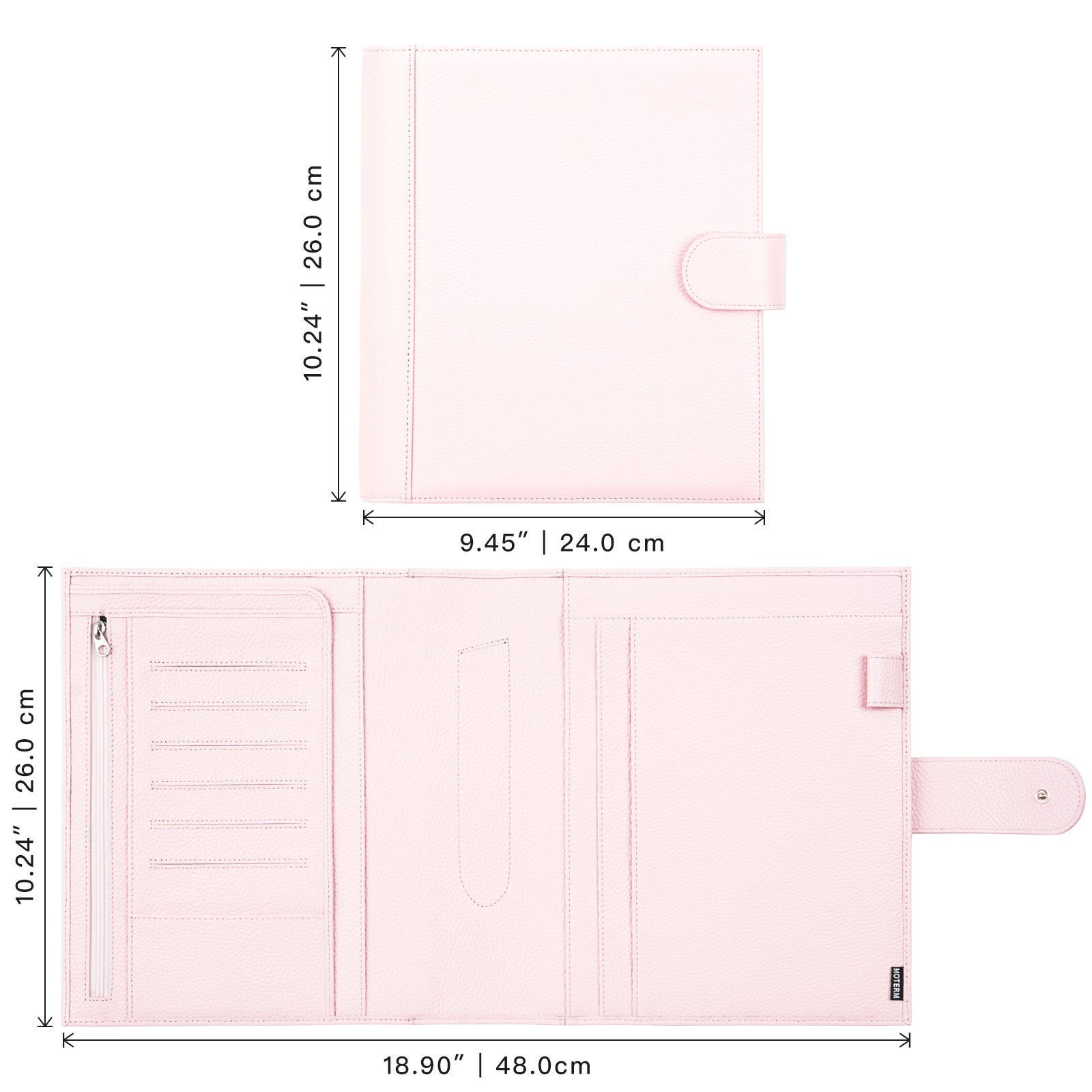 Moterm Skórzana Okładka na Pla – Vintage Leather Journal Notebook recenzja i cena
