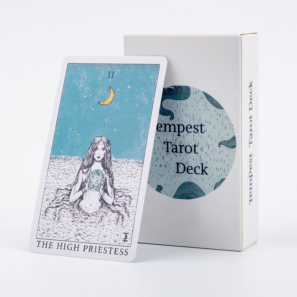 Talia tarota Tempest o tematyc – Tarot Deck With Guidebook recenzja i cena